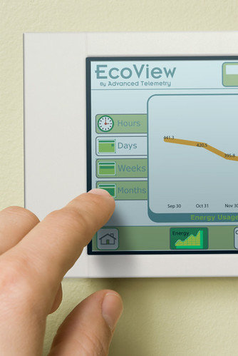Panel de control de una instalación de climatización