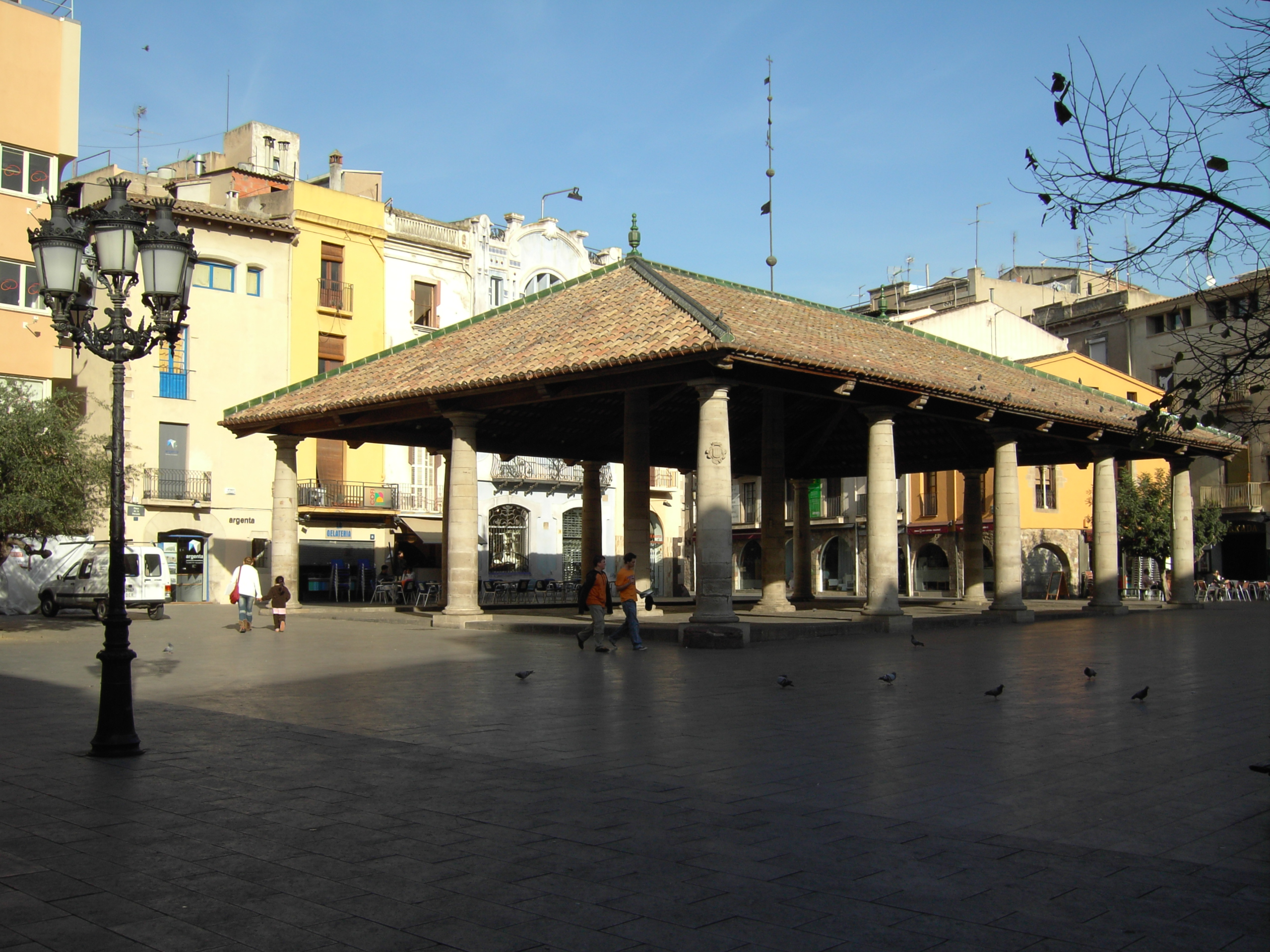 Plaza de Granollers, en el Vallès
